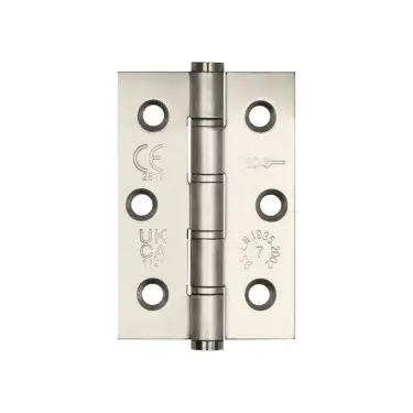 Click Here To Enlarge This Photo Of J9504SSS Frelan Hardware Jedo Grade 7 &lpar;Stainless Steel&rpar; Washered Hinges 76mm x 50mm Satin Stainless Steel