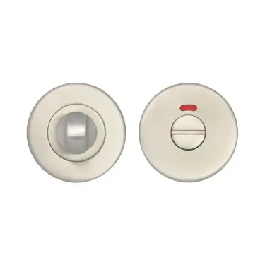 Click Here To Enlarge This Photo Of JSS226 Frelan Hardware Satin Stainless Steel &lpar;G201&rpar; Standard Turn & Release with Indicator 52x8mm