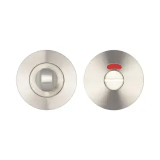 JSS55 Frelan Hardware Satin Stainless Steel &lpar;G304&rpar; Standard Turn & Release with Indicator 52x8mm