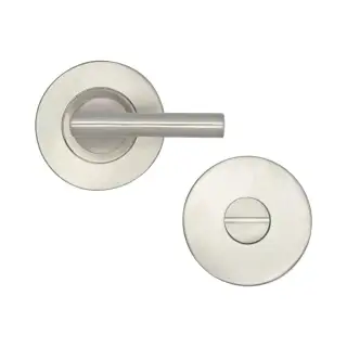 JSS255 Frelan Hardware Satin Stainless Steel &lpar;G201&rpar; Easy Turn & Release with Indicator 52x8mm