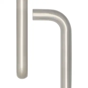 Click Here To Enlarge This Photo Of JSS119E Frelan Hardware Satin Stainless Steel &lpar;G304&rpar; 600mm x 19mm D Shape Pull Handle &lpar;Bolt Through&rpar;