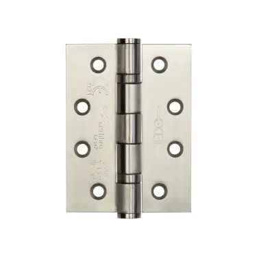Click Here To Enlarge This Photo Of J9507SSS Frelan Hardware Certifire Grade 13 &lpar;Stainless Steel&rpar; Ball Bearing Hinges 102mm x 76mm x 3mm Satin Stainless Steel &lpar;316 Marine Grade&rpar;