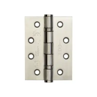 Click Here To Enlarge This Photo Of J9507SSS Frelan Hardware Certifire Grade 13 &lpar;Stainless Steel&rpar; Ball Bearing Hinges 102mm x 76mm x 3mm Satin Stainless Steel &lpar;316 Marine Grade&rpar;
