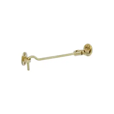 Click Here To Enlarge This Photo Of BLU Performance Cabin Hook 150mm&comma; 316 Stainless Steel in a PVD Satin Brass Finish &lpar;BCH150-PSB&rpar;