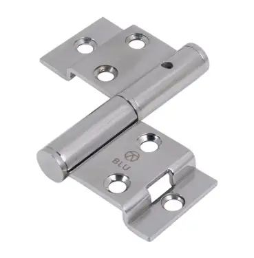 Click Here To Enlarge This Photo Of BLU Performance Tritus Flush Lift Off Butt Hinge &lpar;Left Hand&rpar; 77&period;2 x 45&period;8 x 2&period;5mm&comma; 316 Polished Stainless Steel &lpar;FH70-LH-PSS&rpar;