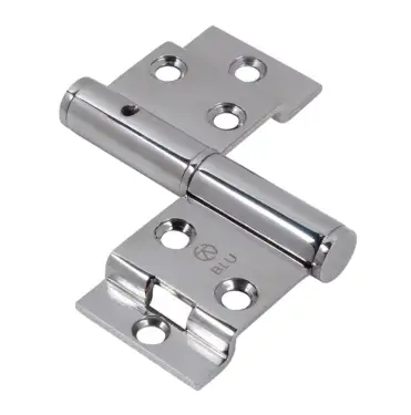 Click Here To Enlarge This Photo Of BLU Performance Tritus Flush Lift Off Butt Hinge &lpar;Right Hand&rpar; 77&period;2 x 45&period;8 x 2&period;5mm&comma; 316 Polished Stainless Steel &lpar;FH70-RH-PSS&rpar;