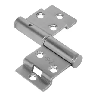 BLU Performance Tritus Flush Lift Off Butt Hinge &lpar;Right Hand&rpar; 77&period;2 x 45&period;8 x 2&period;5mm&comma; 316 Satin Stainless Steel &lpar;FH70-RH-SSS&rpar;