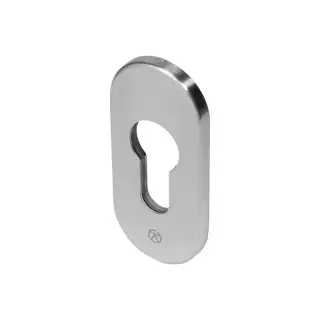 BLU Performance Slimline Oval Escutcheon 316 Satin Stainless Steel &lpar;KM945-SSS&rpar;
