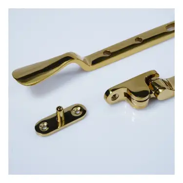 Click Here To Enlarge This Photo Of BLU Performance Regent 8" &lpar;203mm&rpar; Casement Window Stay&comma; 316 Stainless Steel in a PVD Polished Brass Finish &lpar;REG300-8-PPB&rpar;