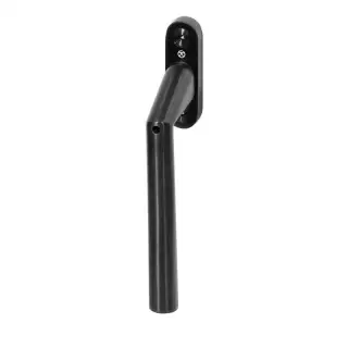 BLU Performance SST100B Inline Angled Lockable Window Espag Handle&comma; 316 Stainless Steel in a PVD Satin Black Finish &lpar;SST100B-PBK&rpar;