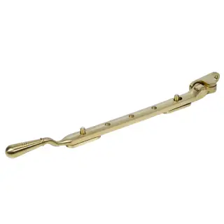 BLU Performance 11" &lpar;279mm&rpar; Opera Casement Window Stay&comma; 316 Stainless Steel in a PVD Satin Brass Finish Finish &lpar;TBH300-11-PSB&rpar;