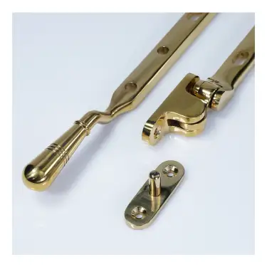 Click Here To Enlarge This Photo Of BLU Performance 8" &lpar;203mm&rpar; Opera Casement Window Stay&comma; 316 Stainless Steel in a PVD Polished Brass Finish &lpar;TBH300-8-PPB&rpar;