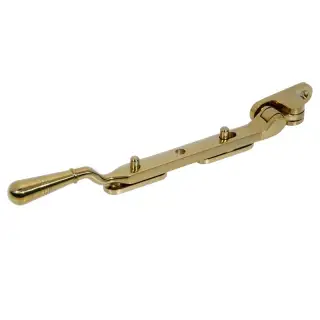 BLU Performance 8" &lpar;203mm&rpar; Opera Casement Window Stay&comma; 316 Stainless Steel in a PVD Polished Brass Finish &lpar;TBH300-8-PPB&rpar;