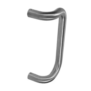 BLU Performance HAB21 Offset 'D' Commercial Pull Handle &lpar;32mm Diameter&rpar; 316 Satin Stainless Steel