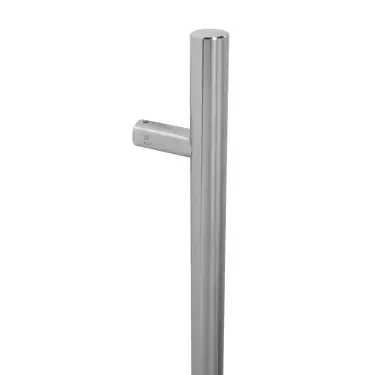 Click Here To Enlarge This Photo Of BLU Performance HAB2 Inline Round 'T' Bar Pull Handle &lpar;32mm Diameter&rpar; 316 Satin Stainless Steel
