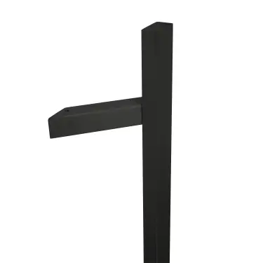 Click Here To Enlarge This Photo Of BLU Performance HAB7 Offset Rectangular 'T' Bar Pull Handle &lpar;40mm Width&rpar; 316 Stainless Steel in a Matt Black Lacquered Finish