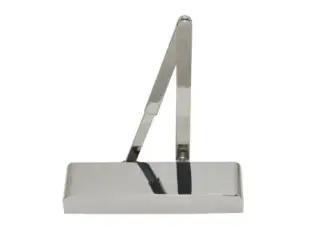 TS5&period;224VBC&period;PSS BOSS Door Controls EN&period;2-4 Polished Stainless Steel Overhead Door Closer with Backcheck