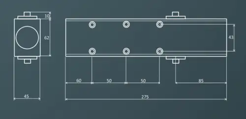 Click Here To Enlarge This Photo Of TS5&period;226BC&period;PB BOSS Door Controls EN&period;2-6 Polished Brass Overhead Door Closer with Backcheck