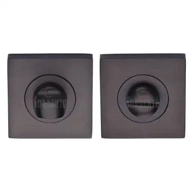 Click Here To Enlarge This Photo Of SC-SQ0195-MBZ M&period;Marcus Sorrento Square Thumbturn & Emergency Release Matt Bronze on Zinc Finish