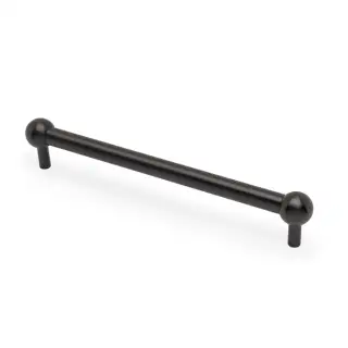 AW856-224-DBZPVD - Alexander & Wilks Plain Caesar Cabinet Pull 224mm c&sol;c - Dark Bronze PVD