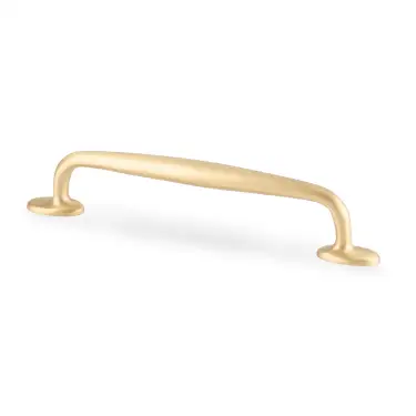 Click Here To Enlarge This Photo Of AW861-160-SB - Alexander & Wilks Ashbury Cabinet Pull 160mm c&sol;c - Satin Brass