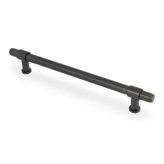 AW839P-224-DBZPVD - Alexander & Wilks Kingston Plain Pull Handle 224mm c&sol;c - Dark Bronze PVD