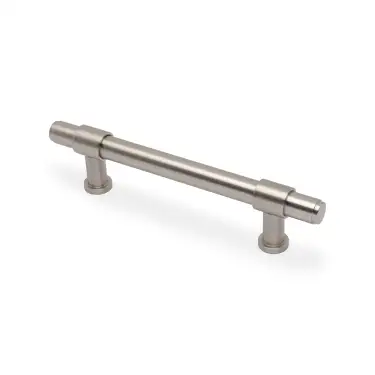 Click Here To Enlarge This Photo Of AW839P-128-SNPVD - Alexander & Wilks Kingston Plain Pull Handle 128mm c&sol;c - Satin Nickel PVD