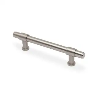 AW839P-128-SNPVD - Alexander & Wilks Kingston Plain Pull Handle 128mm c&sol;c - Satin Nickel PVD