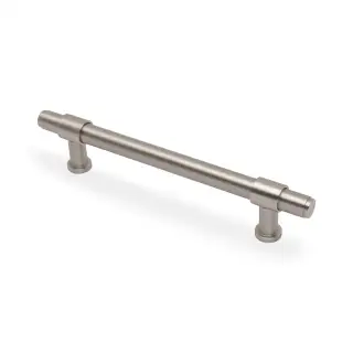 AW839P-160-SNPVD - Alexander & Wilks Kingston Plain Pull Handle 160mm c&sol;c - Satin Nickel PVD