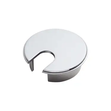 Click Here To Enlarge This Photo Of FTD855CP - Carlisle Brass Fingertip Design Cable Tidy 62mm &lpar;75 x 23mm&rpar; Polished Chrome