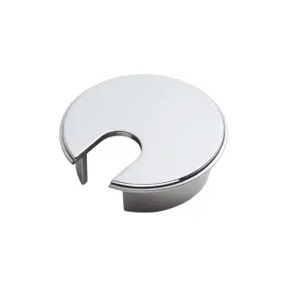 FTD855CP - Carlisle Brass Fingertip Design Cable Tidy 62mm &lpar;75 x 23mm&rpar; Polished Chrome