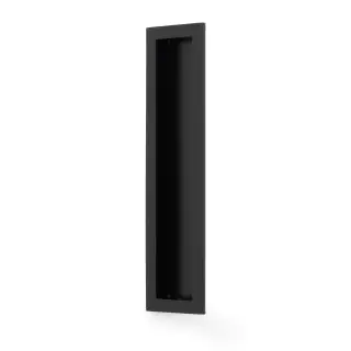 AW911-200-BL - Alexander & Wilks 200mm x 45mm Rectangular Flush Pull - Black