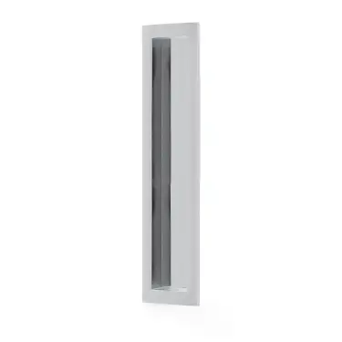 Click Here To Enlarge This Photo Of AW911-200-PC - Alexander & Wilks 200mm x 45mm Rectangular Flush Pull - Polished Chrome