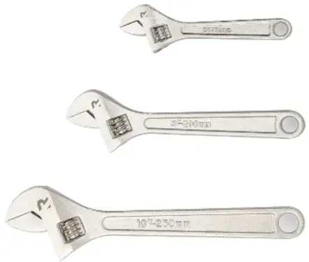 Click Here To Enlarge This Photo Of ADJW003 Rika 3-Piece Adjustable Spanner Set