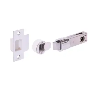 H1302PCP - Hunta Polished Chrome 76mm Bullet Latch