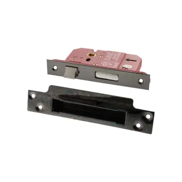 Click Here To Enlarge This Photo Of Atlantic - ALKSASH5LK25BN British Standard 5 Lever Key Sashlock 2&period;5" - Black Nickel