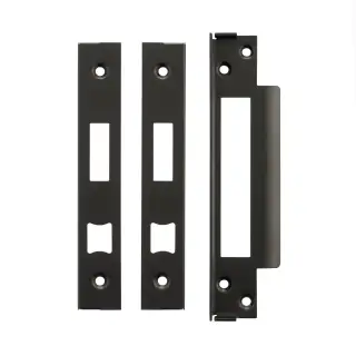 Atlantic - ALKREBS5LKMB 5 Lever Sashlock Rebate Kit - Matt Black