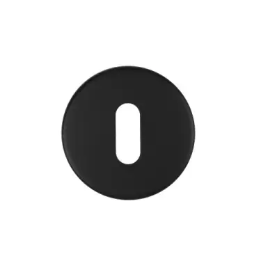 Click Here To Enlarge This Photo Of ZCS2002G36PCB Zoo Hardware Standard Profile Escutcheon - 53mm x 6mm &lpar;Grade 201&rpar; Powder Coated Black