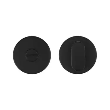 Click Here To Enlarge This Photo Of ZCS2005G36PCB Zoo Hardware Peanut Thumbturn and Release - 53mm x 6mm &lpar;Grade 201&rpar; Powder Coated Black
