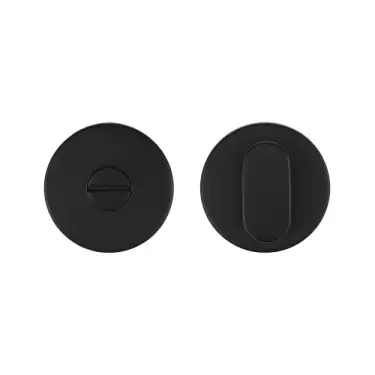 Click Here To Enlarge This Photo Of ZCS2005G3PCB Zoo Hardware Peanut Thumbturn and Release - 52mm x 8mm &lpar;Grade 201&rpar; Powder Coated Black