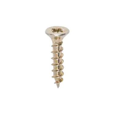 Click Here To Enlarge This Photo Of TIMCO Solo Countersunk Gold Woodscrews