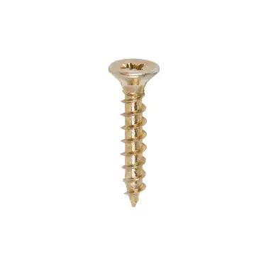 Click Here To Enlarge This Photo Of TIMCO Solo Countersunk Gold Woodscrews