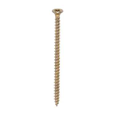 Click Here To Enlarge This Photo Of TIMCO Solo Countersunk Gold Woodscrews