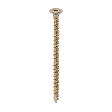Click Here To Enlarge This Photo Of TIMCO Solo Countersunk Gold Woodscrews