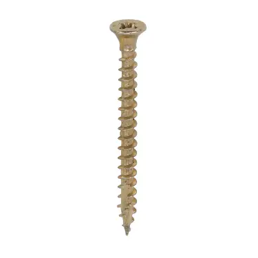 Click Here To Enlarge This Photo Of TIMCO C2 Strong-Fix Multi-Purpose Premium Countersunk Gold Woodscrews