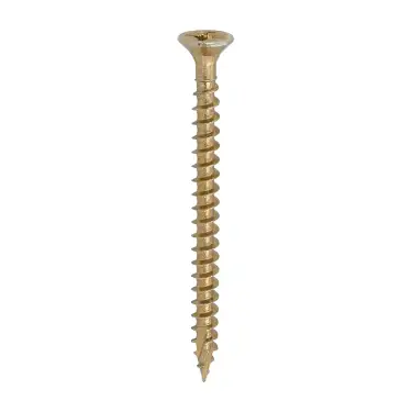 Click Here To Enlarge This Photo Of TIMCO C2 Strong-Fix Multi-Purpose Premium Countersunk Gold Woodscrews