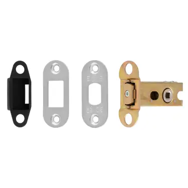 Click Here To Enlarge This Photo Of TLD5025SSS&sol;R  - Carlisle Brass Easi-T Heavy Duty 64mm Tubular Deadbolt with 5mm Follower &lpar;Radius Corners&rpar; Satin Stainless Steel