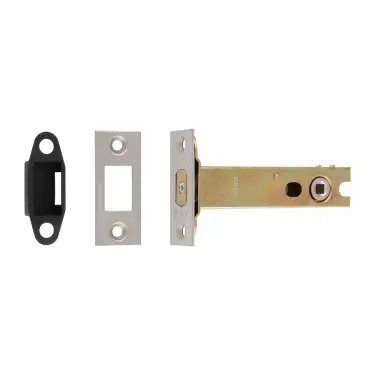 Click Here To Enlarge This Photo Of TLD5040SSS  - Carlisle Brass Easi-T Heavy Duty 102mm Tubular Deadbolt with 5mm Follower &lpar;Square Corners&rpar; Satin Stainless Steel