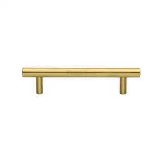 C0364 96-SB M&period;Marcus Heritage Brass Cabinet Pull Modern Design 96mm Satin Brass finish