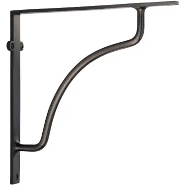 Click Here To Enlarge This Photo Of BR2120 10-MB Heritage Brass Cable Shelf Bracket 10" Matt Bronze finish